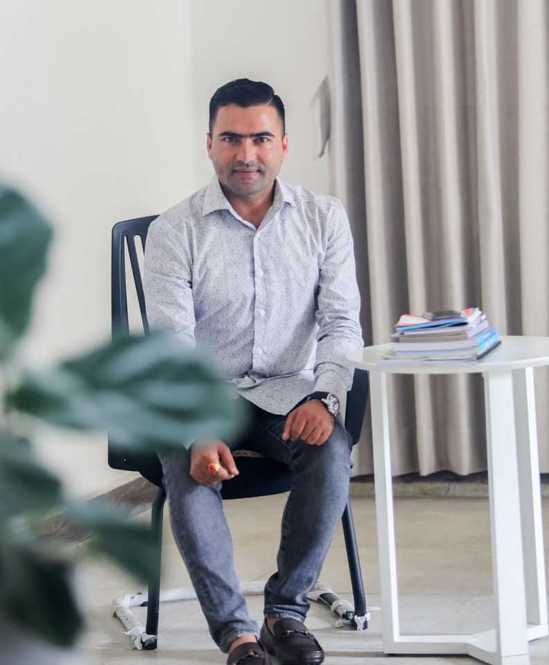 At work in Kathmandu